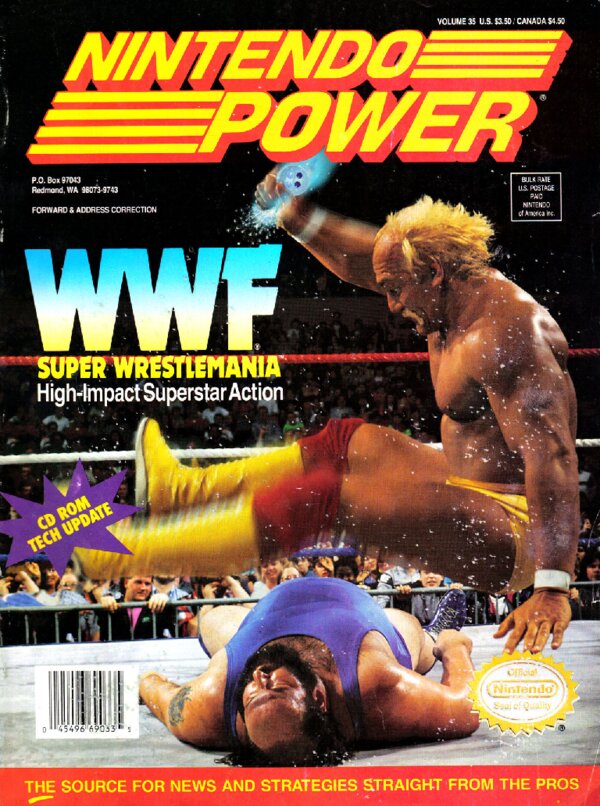 Nintendo Power Issue 035 (April 1992) cover